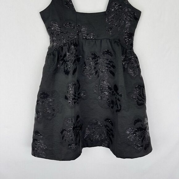 Maeve Black Floral Mini Dress - Picture 4 of 15